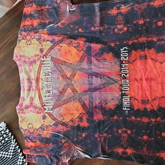 Motley Crue 2014-2015 final tour tshirt in XL - Picture 6 of 9